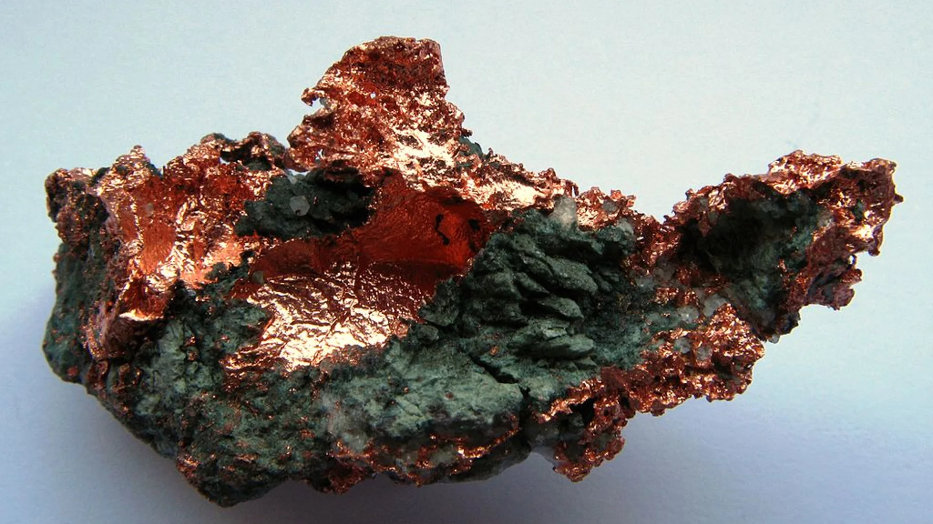 Muestra de cobre nativo