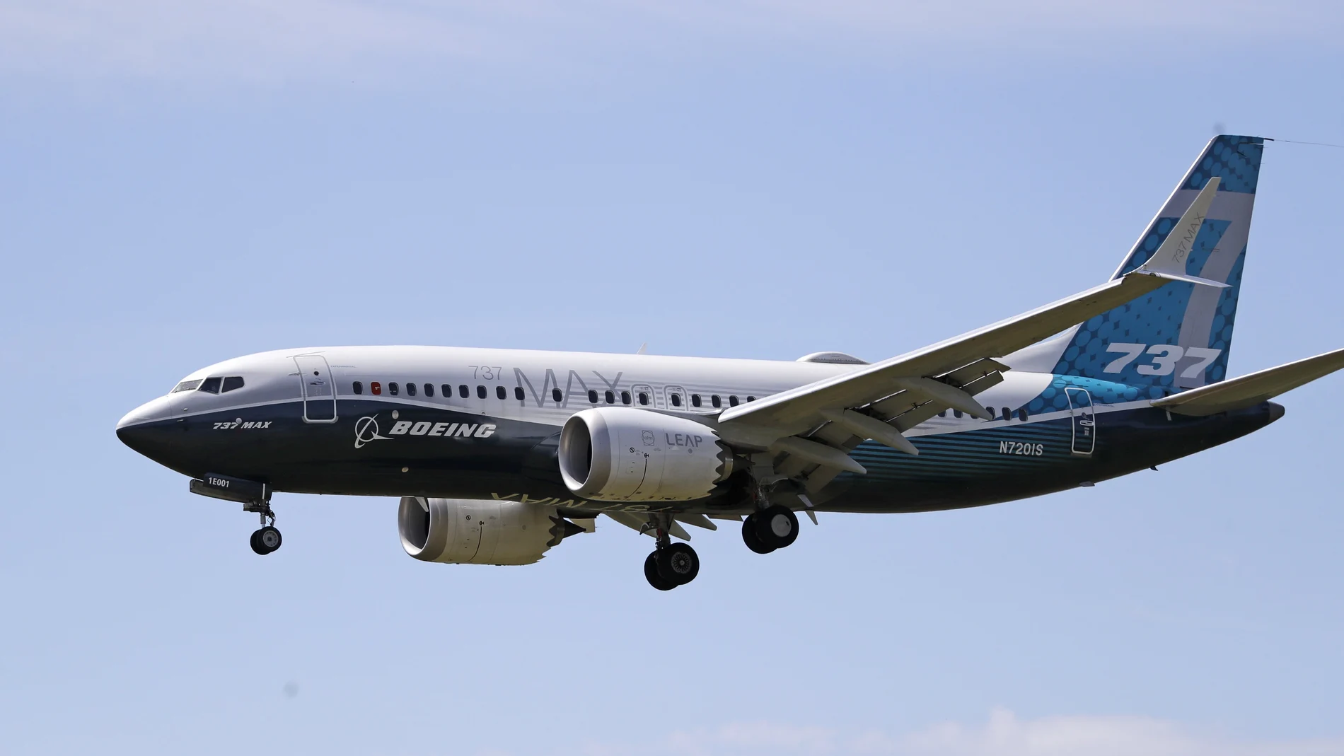 Un Boeing 737 MAX a punto de tomar tierra en Seattle