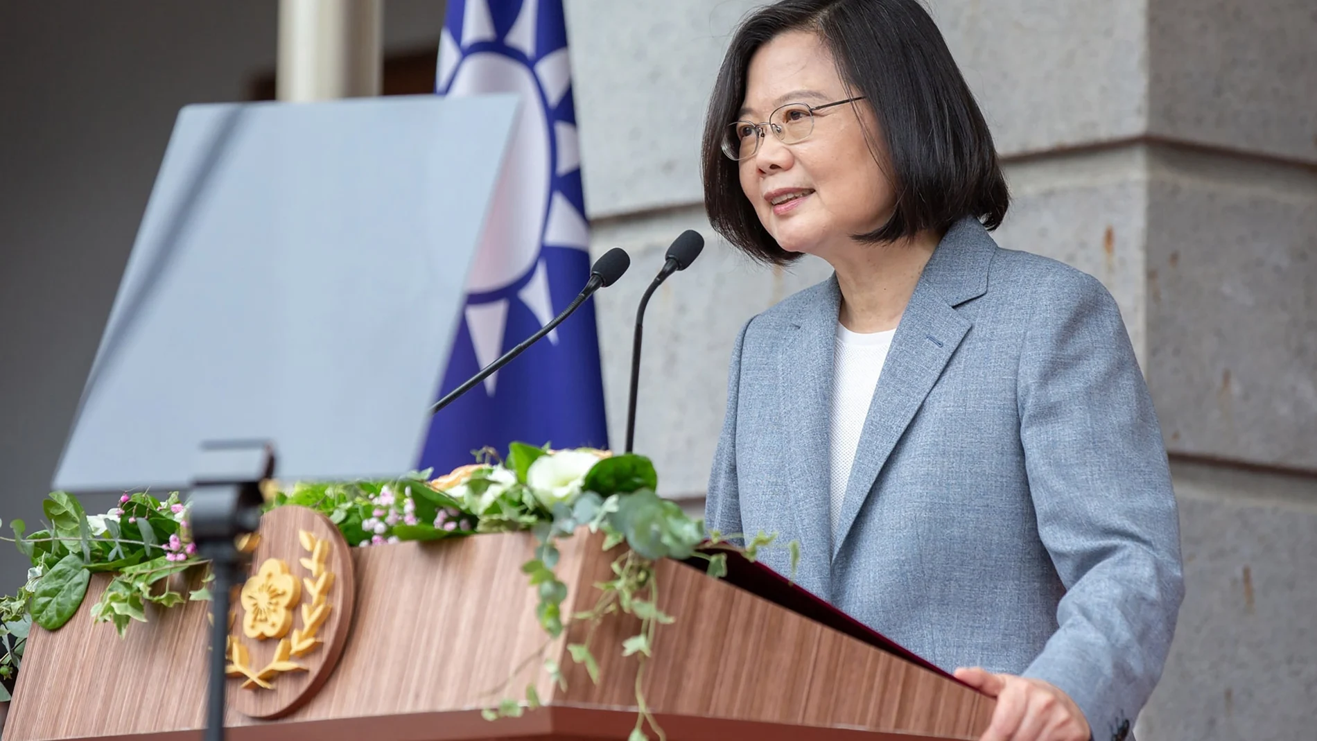 La presidenta taiwanesa Tsai Ing-wen