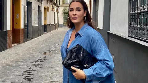 Vicky Martín Berrocal y la tendencia perfecta para otoño.