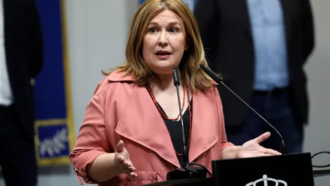 La alcaldesa de Alcorcón, Natalia de Andrés
