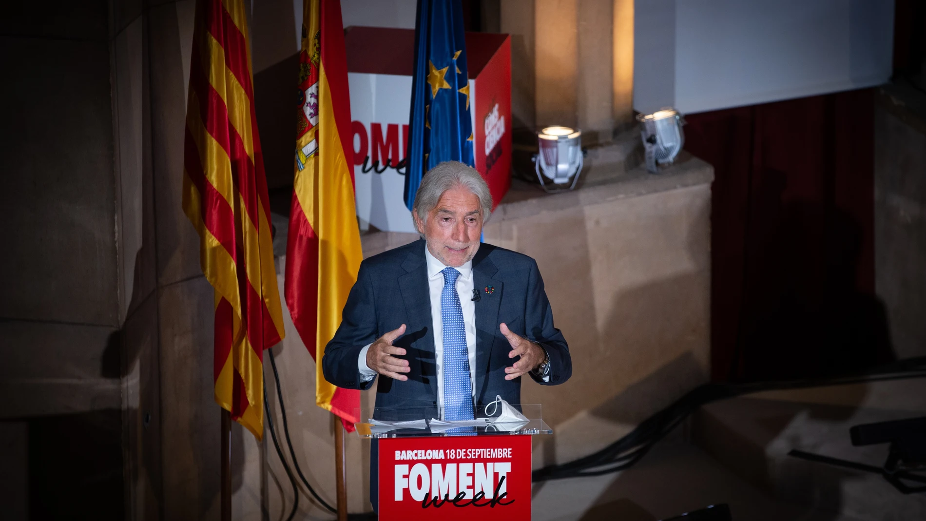 El presidente de Fomento del Trabajo, Josep Sánchez Llibre,