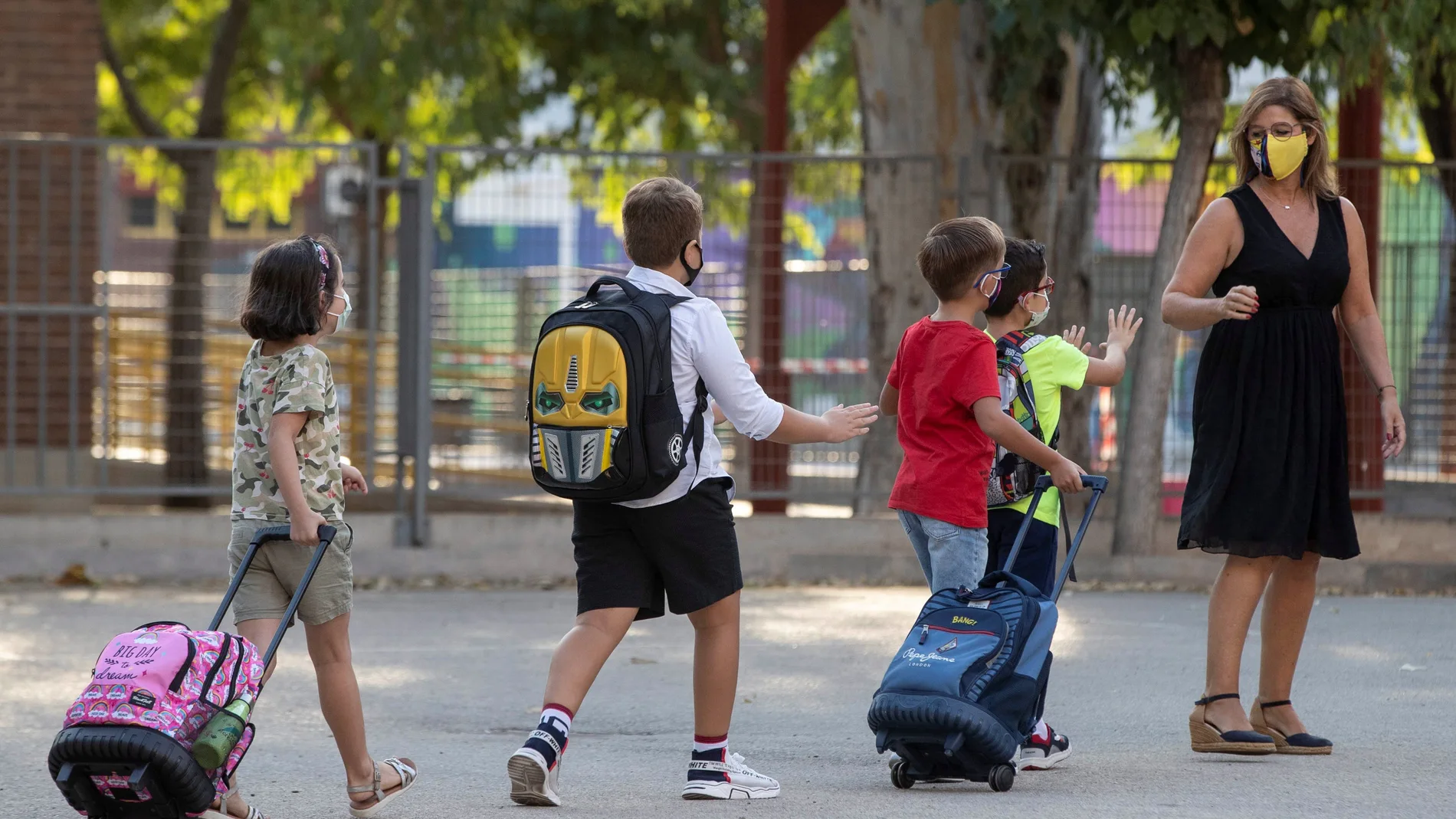 El Gobierno murciano prevé distanciar “lo máximo posible” a los alumnos en clase
