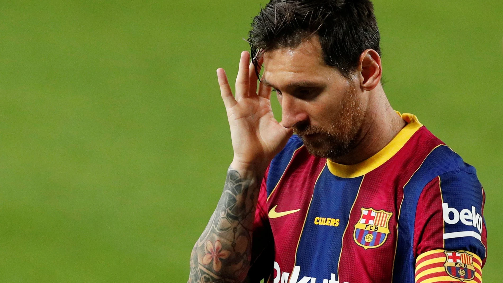 Messi, protagonista del Twitter del Barcelona