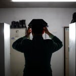 El guardia civil entrevistado, esta semana, en Madrid