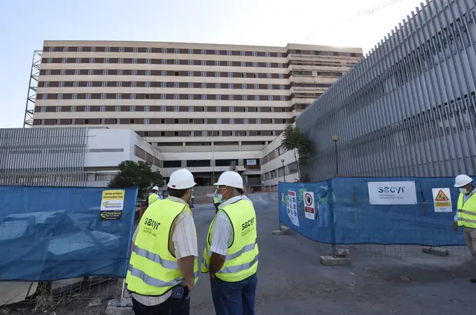 El Hospital Militar de Sevilla está preparado para recibir pacientes covid “en pocos días”