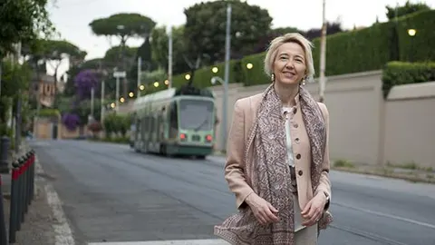 La autora Isabel Sánchez Serrano