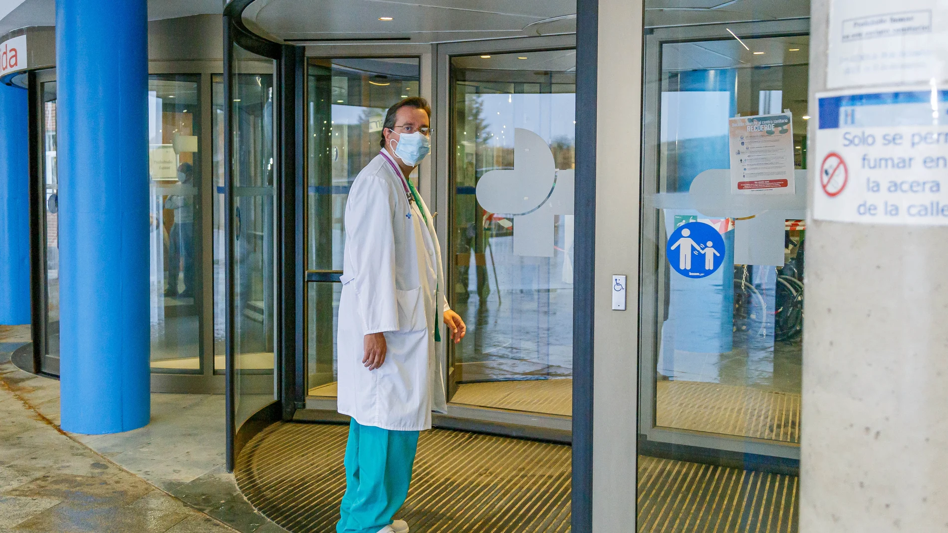 El Jefe de Neumología del Hospital General de Segovia, Graciliano Estrada