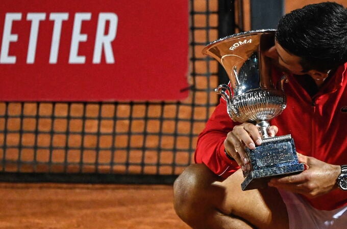 Djokovic llegará a Roland Garros después de haber conquistado el Masters 1.000 de Roma