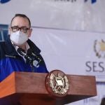 Alejandro Giammattei con mascarillaPRESIDENCIA DE GUATEMALA (Foto de ARCHIVO)21/07/2020