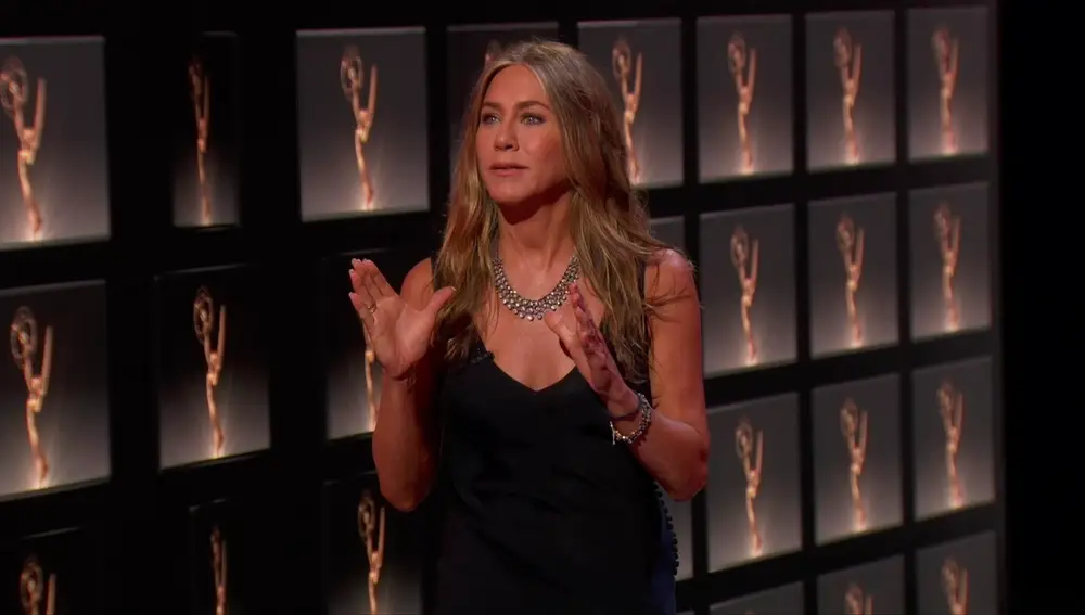 Jennifer Aniston en la gala Emmy 2020.
