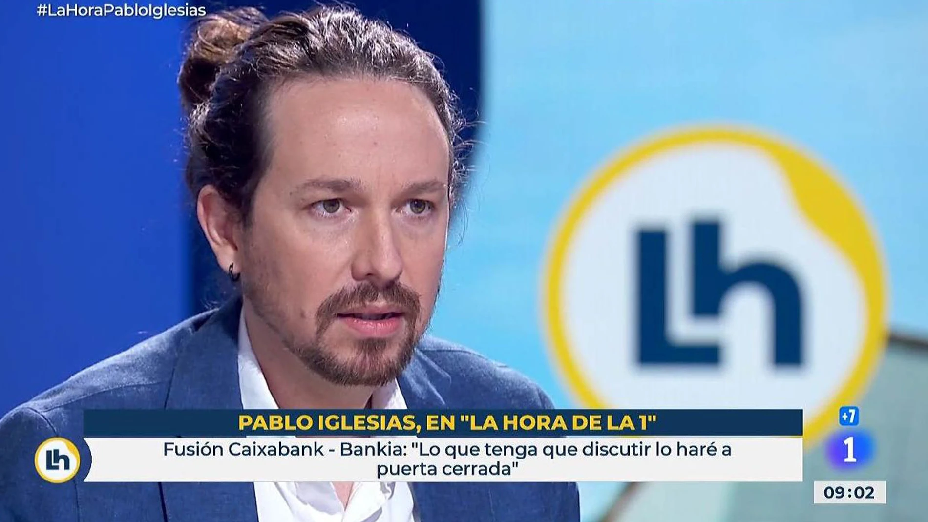 Pablo Iglesias en TVE