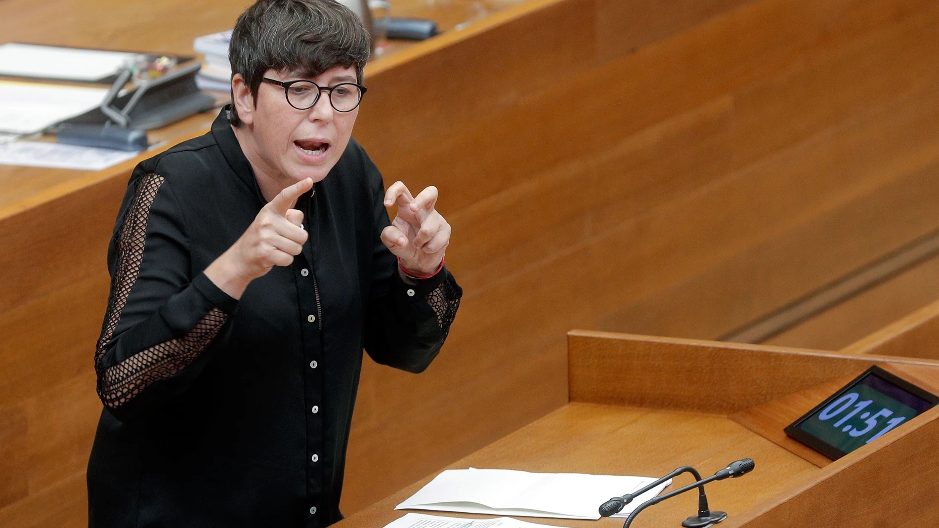 La diputada de Unides Podem, Pilar Lima, en una imagen de archivo.