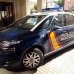 Un vehículo de la Policía Nacional