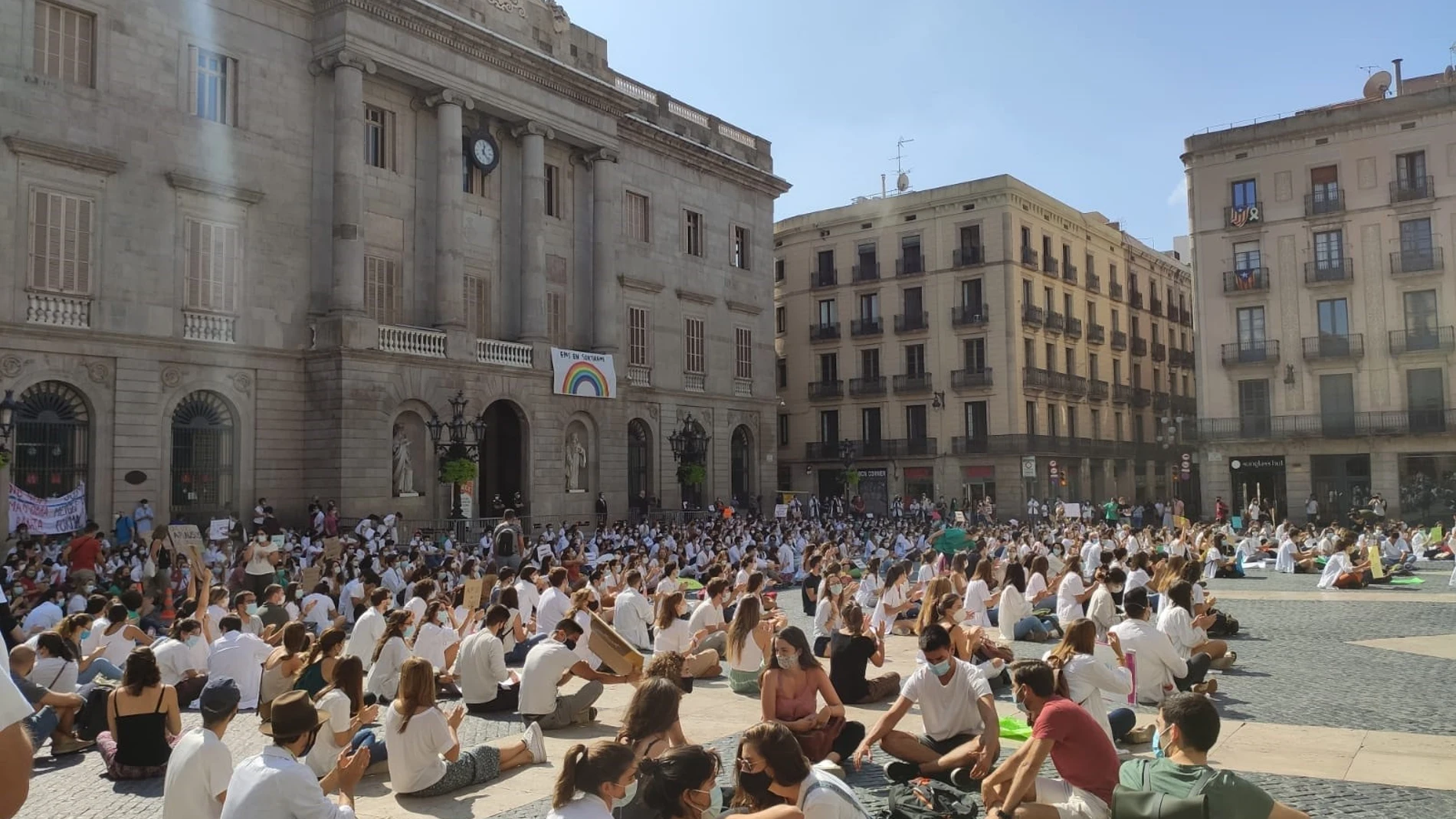 Los MIR ya han protestado en numerosas partes de España por sus condiciones laborales23/09/2020