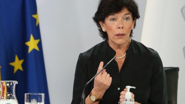 La ministra de Educación y Formación Profesional, Isabel Cela