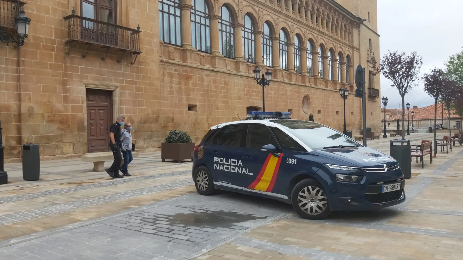 Traslado del acusado a la Audiencia Provincial de Soria
