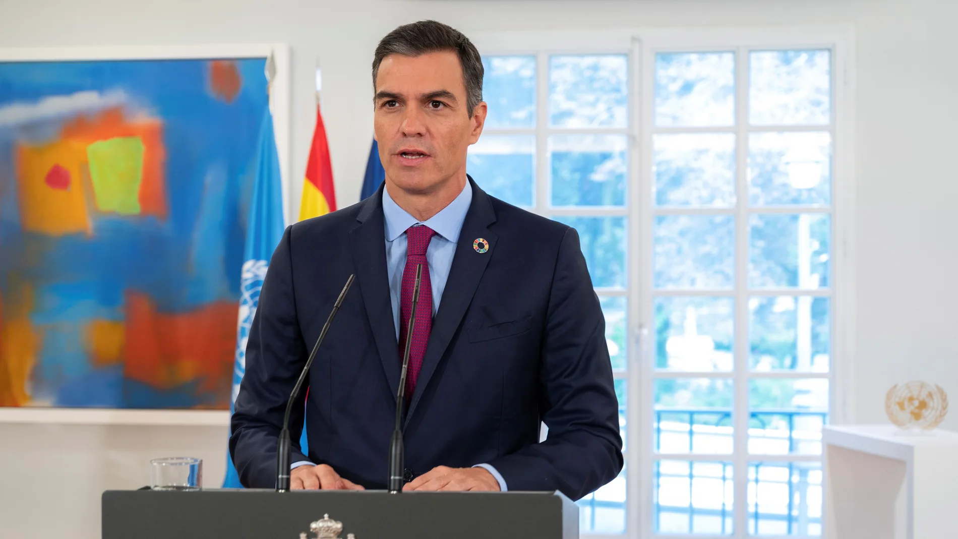 Declaración institucional de Pedro Sánchez sobre la pandemia
