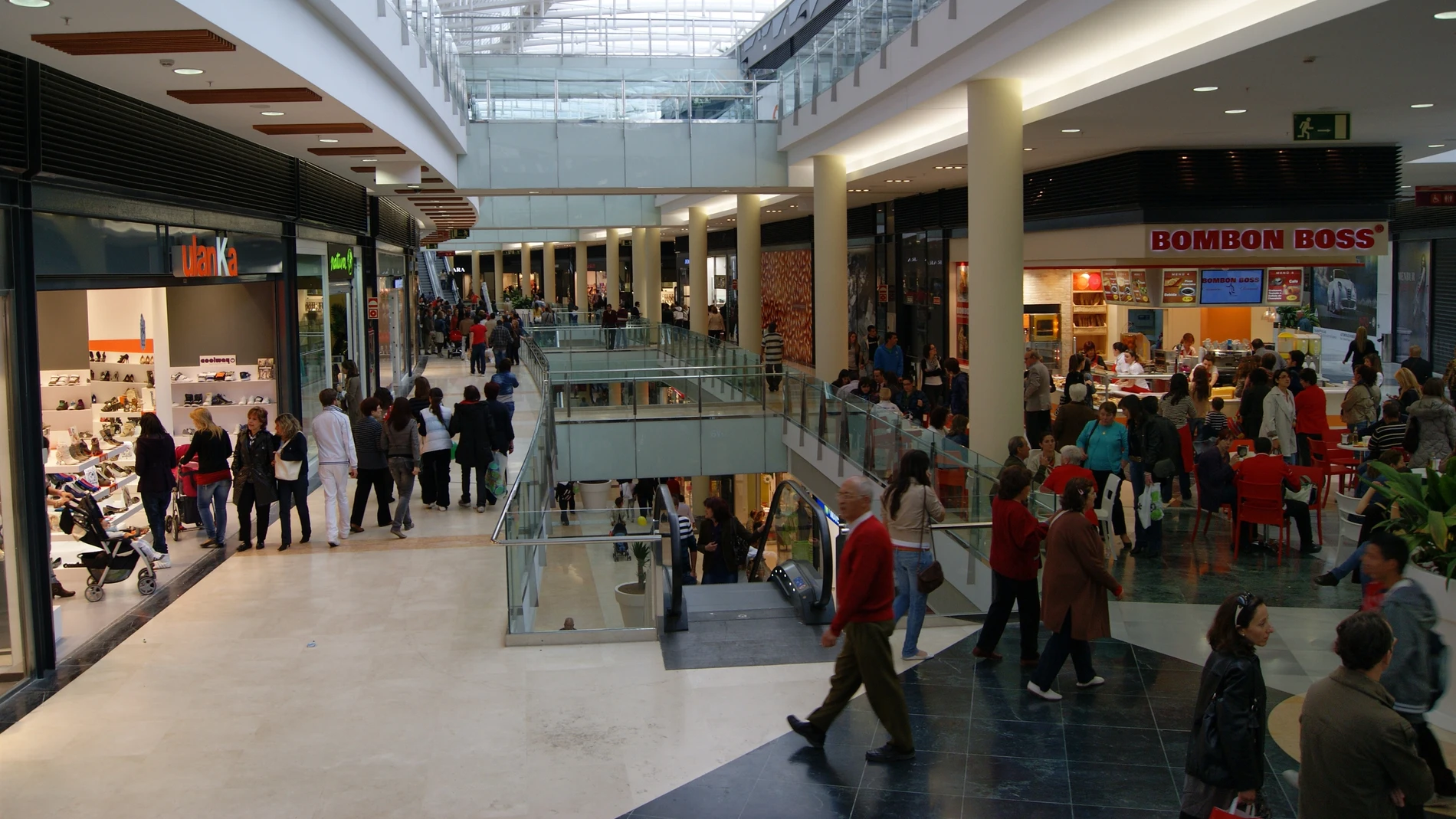 Imagen del centro comercial Arena Multiespacio en la ciudad de Valencia
