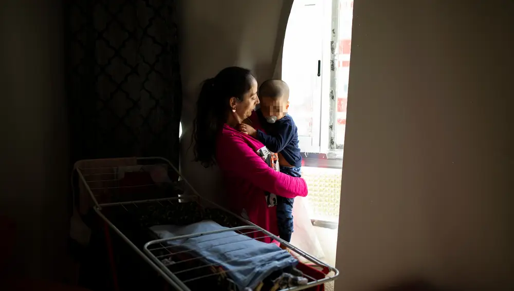 Miles de familias sin recursos, como la de Sonia, con cuatro menores a su cargo, están a la espera del Ingreso Mínimo Vital