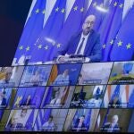 Charles Michel preside desde Bruselas una reunión telemática del Consejo Europeo