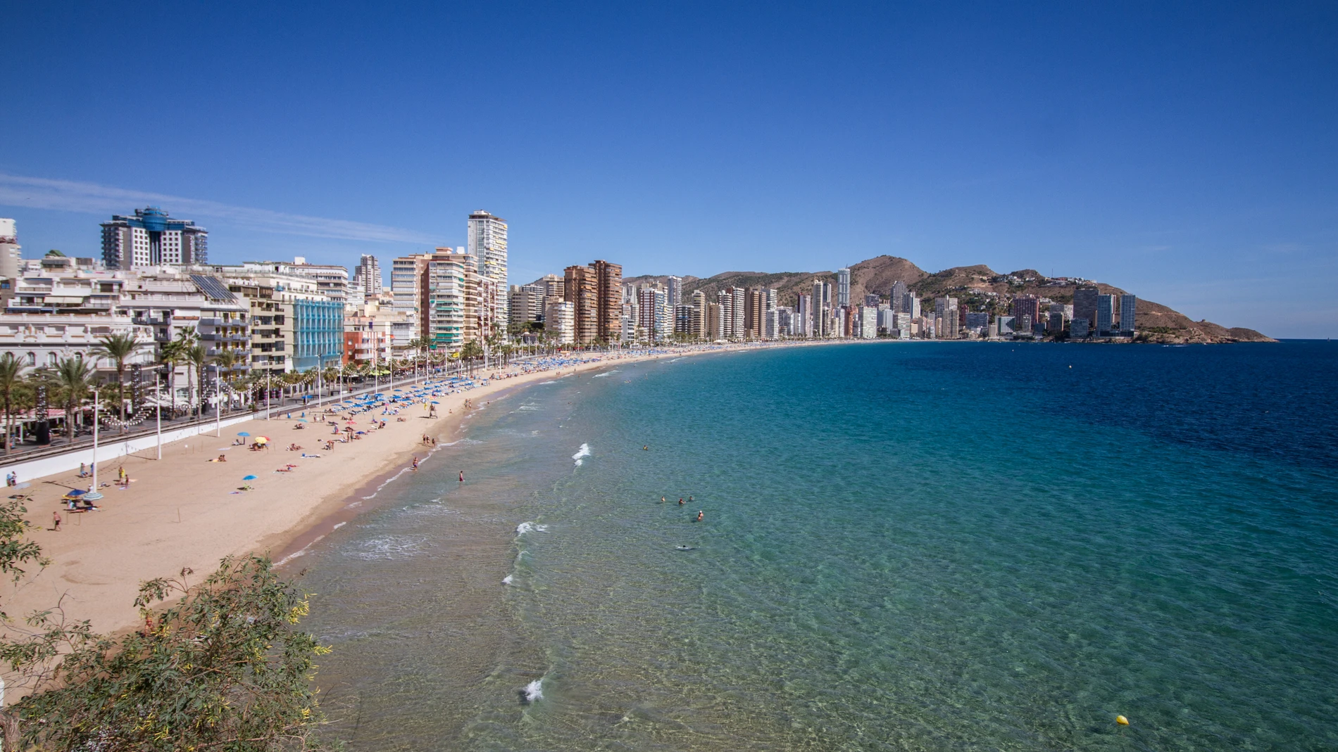 Playa de Levante de Benidorm