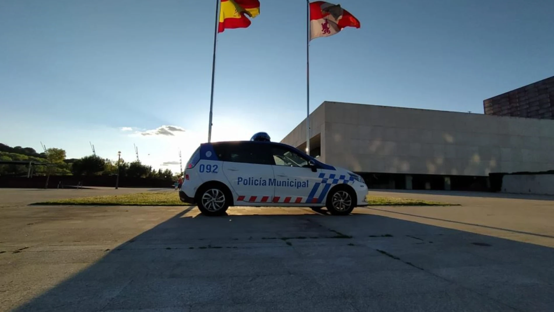 Vehículo de la Policía Municipal de Valladolid