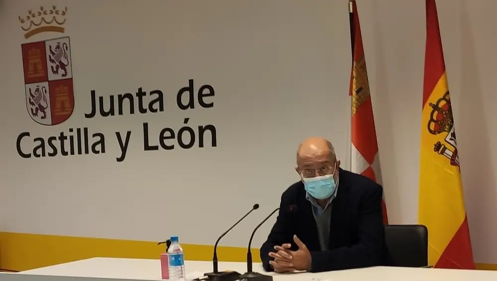 Francisco Igea en la Delegación Territorial de la Junta en Salamanca.EUROPA PRESS28/09/2020