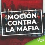 Imagen difundido con los motivos de la moción
