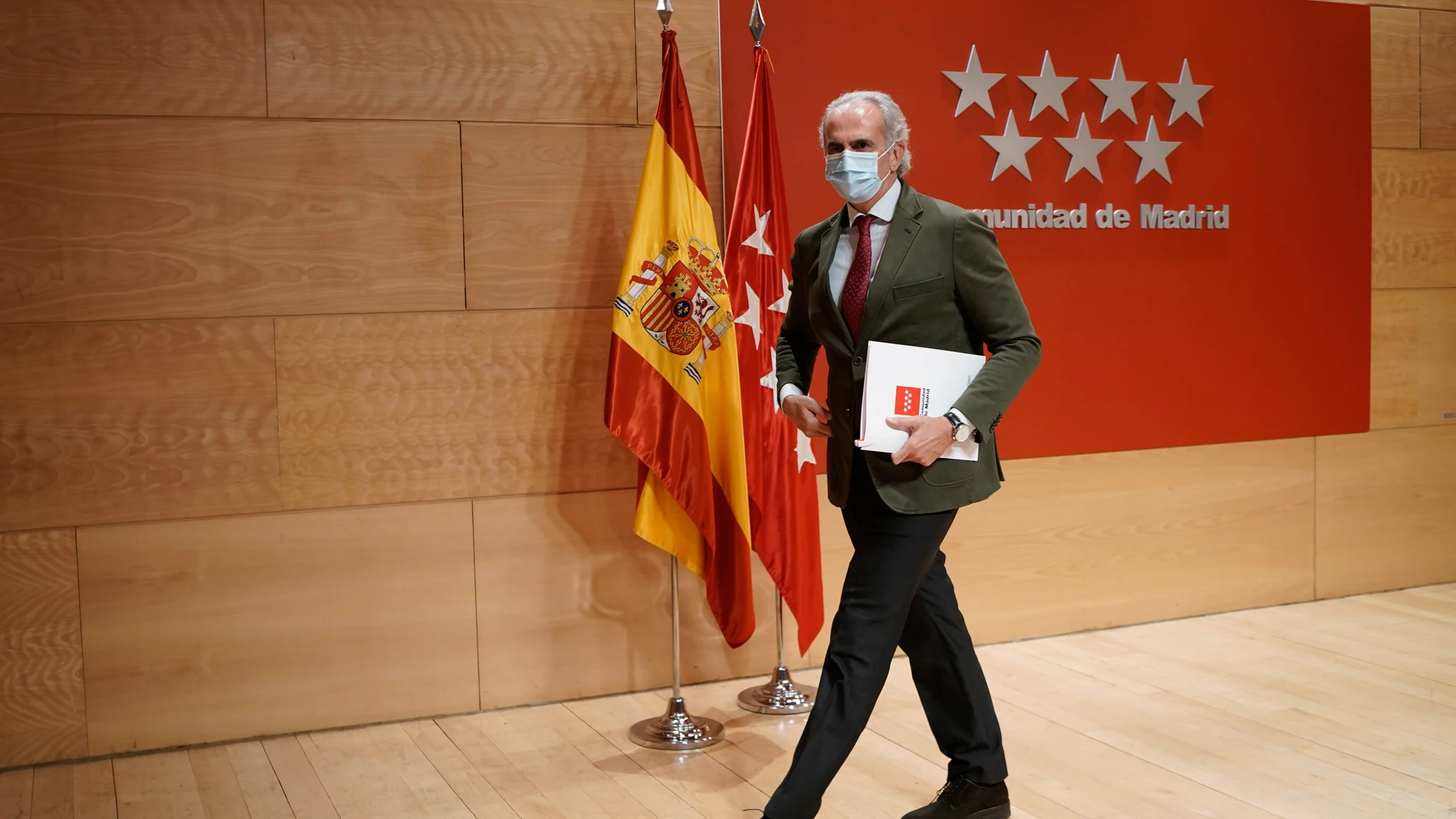 Enrique Ruiz Escudero, consejero de Sanidad de la Comuidad de Madrid