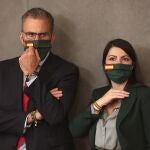 Ortega Smith, con Macarena Olona