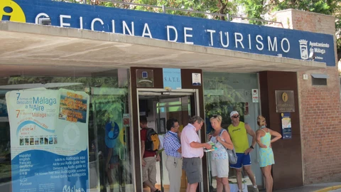 Imagen de archivo de una oficina de Turismo del Ayuntamiento de Málaga