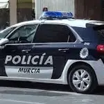 Imagen de un coche patrulla de la Policía Local de Murcia
