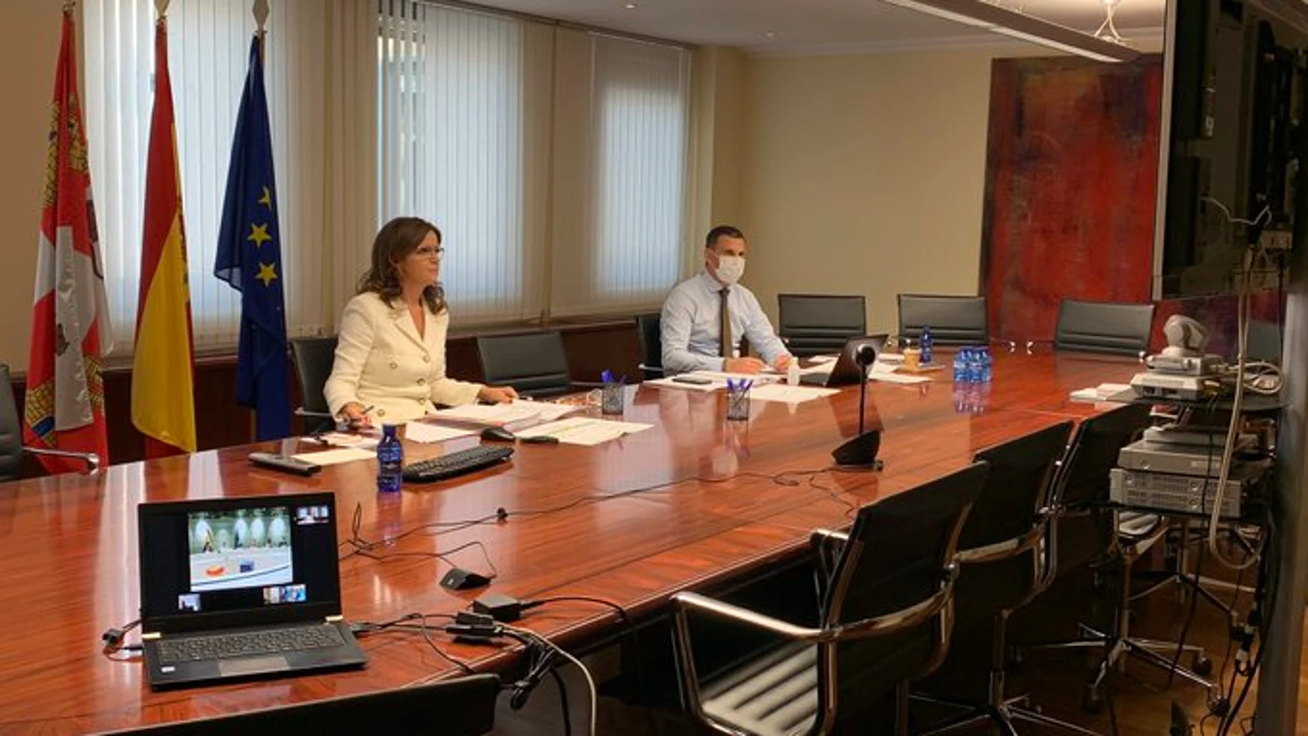 Ana Carlota Amigo participa en la Conferencia Sectorial de Empleo y Asuntos Laborales, celebrada telemáticamente
