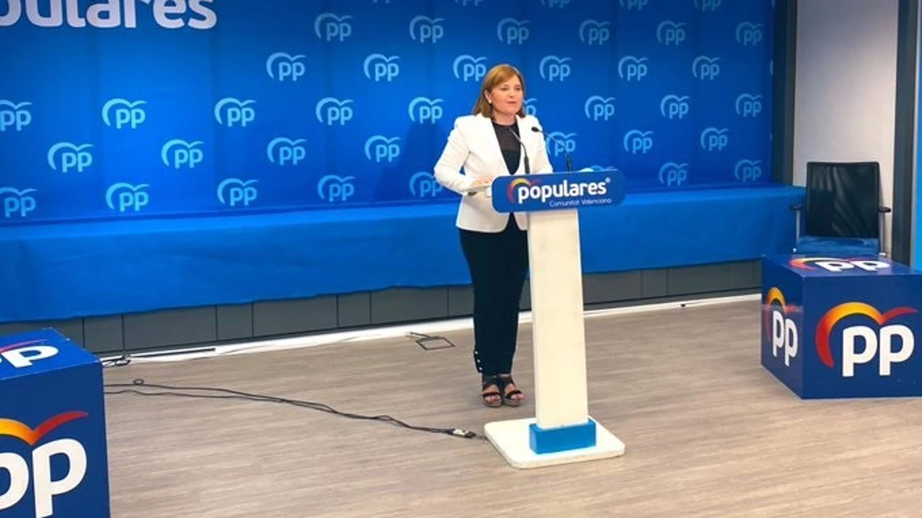 La presidenta del PPCV, Isabel Bonig, en rueda de prensaPPCV30/09/2020