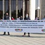 La Asociación de Hostelería de León organiza una caravana para reclamar al Gobierno que incluya en la prórroga de los ERTEs al sector