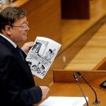 Puig leyó a Mafalda que ironiza sobre la pandemia. «No entiendo nada desde marzo»