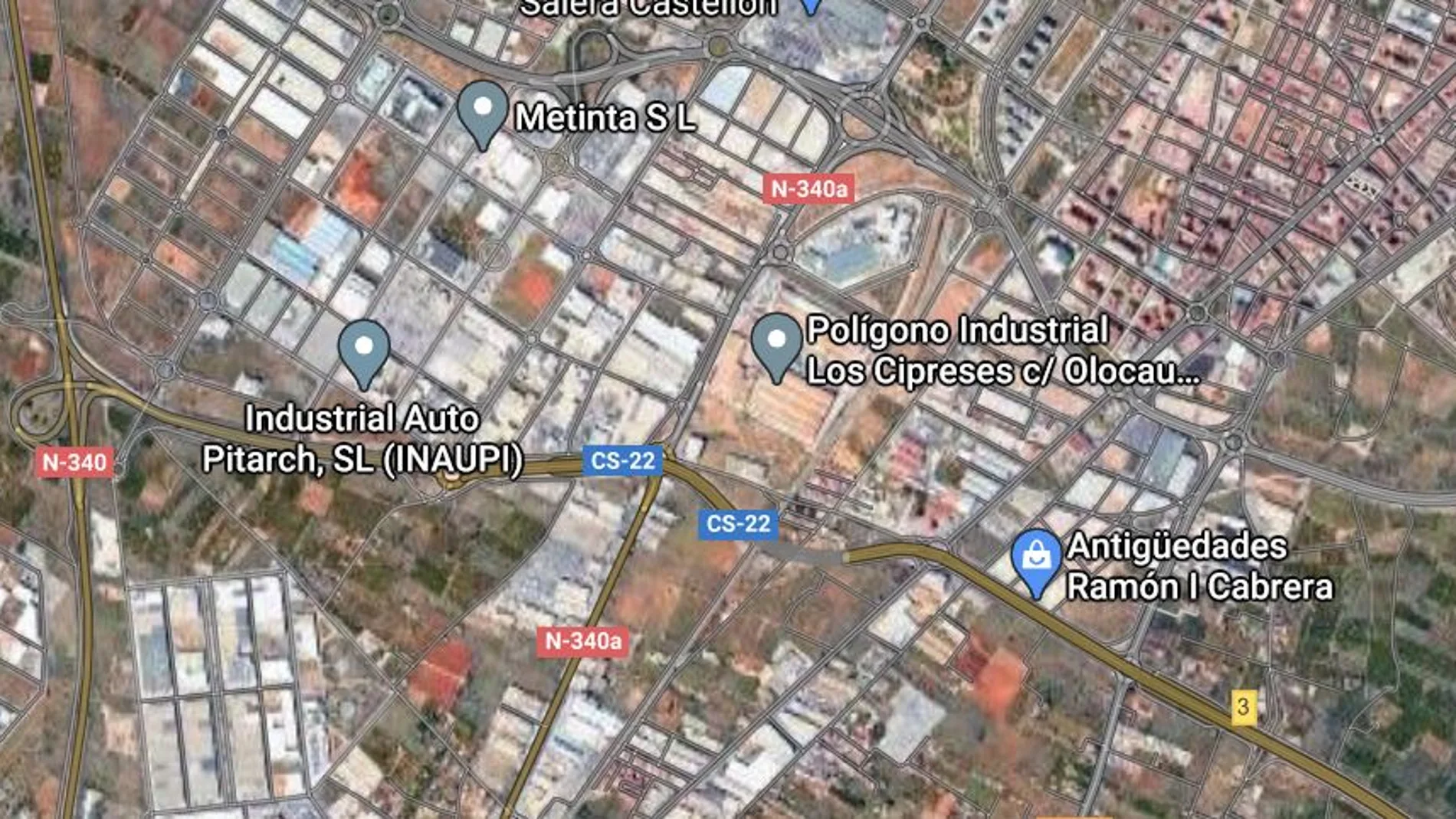 El accidente ocurrió en un polígono industrial de Almassora (Castellón)
