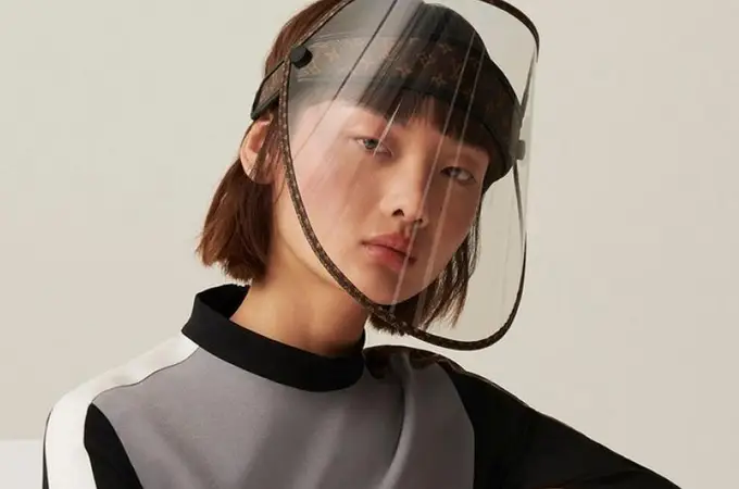 Esta es la pantalla facial anti COVID-19 más lujosa del mercado que vale casi 1000€ y es de Louis Vuitton