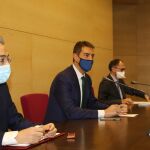 El consejero de la Presidencia, Ángel Ibáñez, preside la Comisión Territorial de la Delegación de Burgos