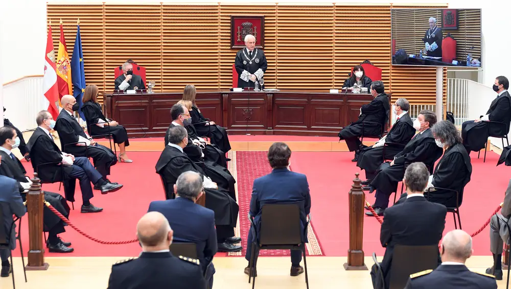 Apertura del Año Judicial 2020-2021 en Castilla y León