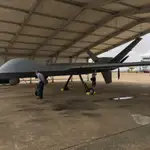 Uno de los drones &quot;Predator B&quot; del Ejército del Aire