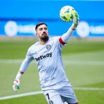 Fernando Pacheco con el Alavés.