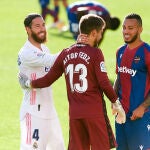 Aitor Fernández, portero del Levante.