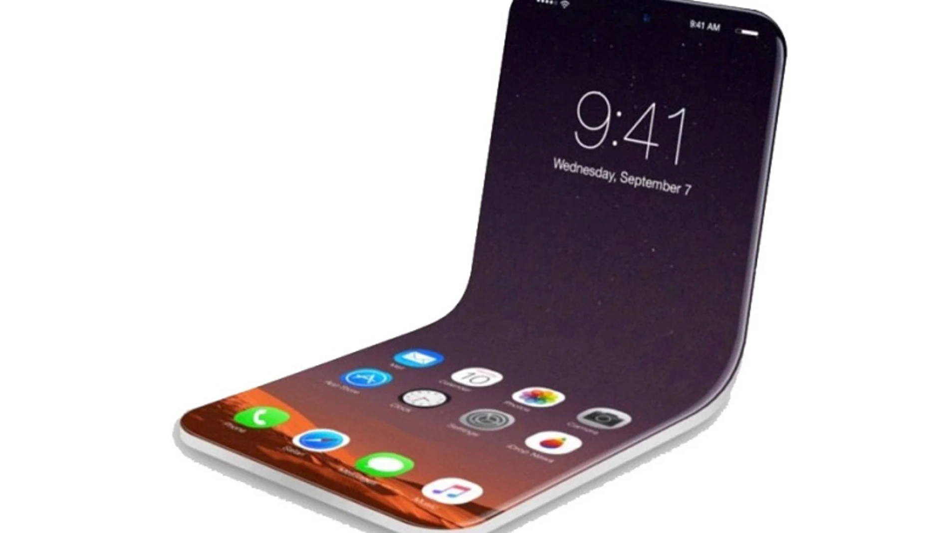 En la solicitud de patente, Apple se refiere a la tecnología de teléfono flexible y a la tecnología plegable
