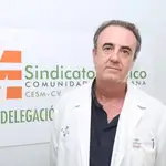El nuevo secretario general del CESM-CV, Víctor Pedrera