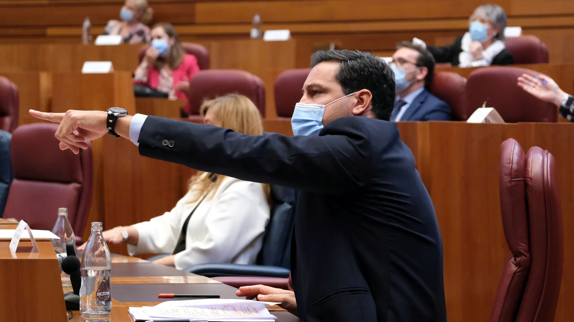El portavoz del PP en las Cortes, Raúl de la Hoz
