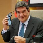 El ministro de Trabajo, Inclusión, Seguridad Social y Migraciones, José Luis Escrivá, en la Comisión de Trabajo, Inclusión, Seguridad Social y Migraciones del Congreso