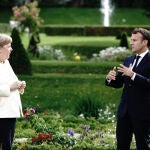 La canciller alemana, Angela Merkel, y el presidente francés, Emmanuel Macron, han perdido la paciencia con Rusia