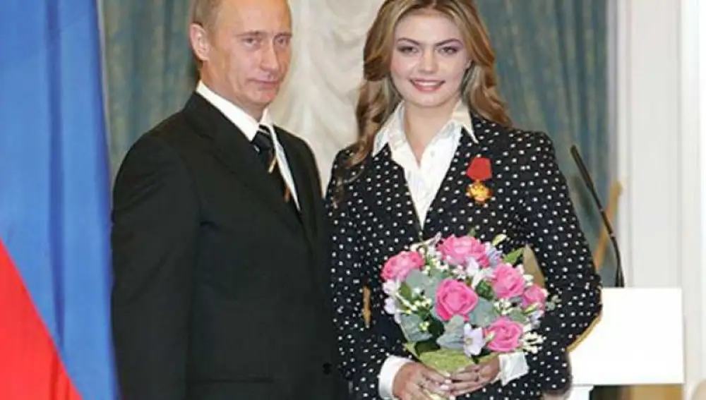 Putin y Kabaeva en 2014, año en el que el presidente ruso se divorció de su mujer